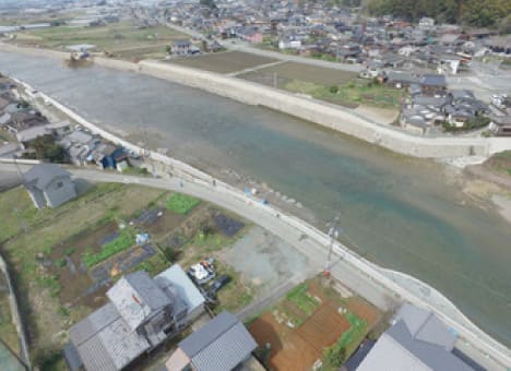 河川護岸工事