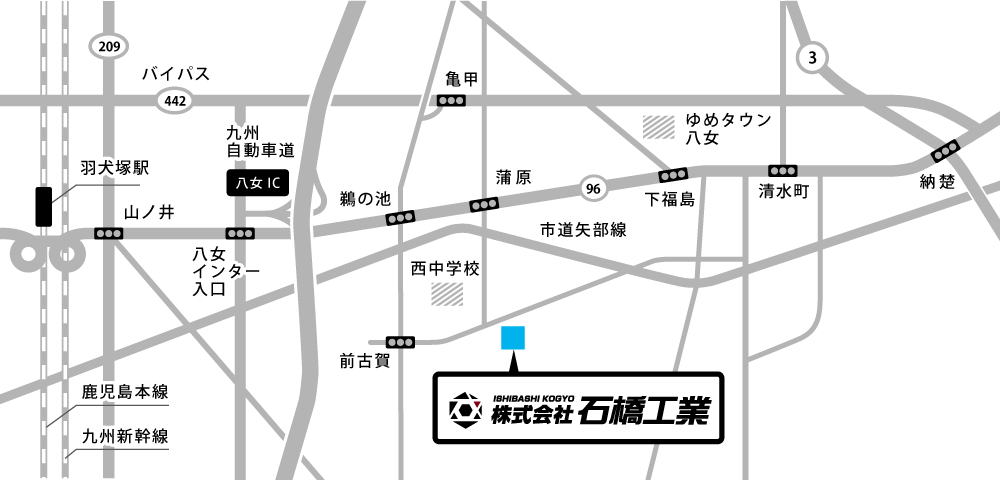 本社地図